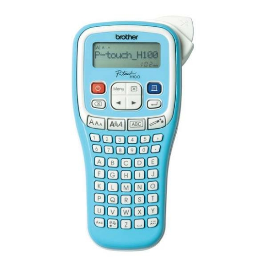 Imagem de Rotuladora Eletrónica Portátil Brother Pth100lb