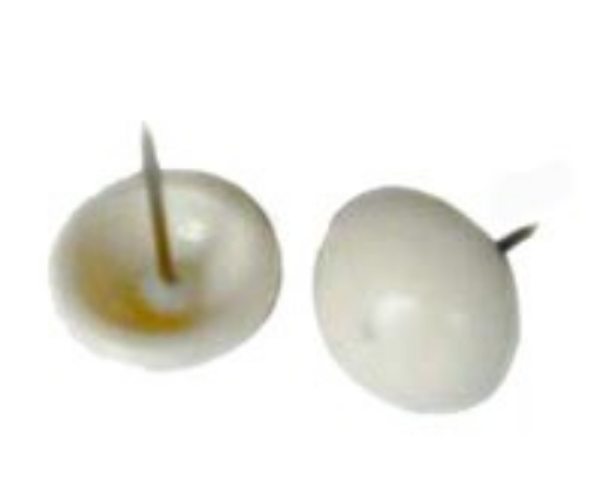 Imagem de Pino com cabeça cónica em policarbonato. 19 x Ø18mm.