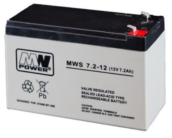 Imagem de Bateria chumbo-ácido 12V 7.2A