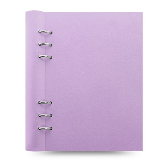 Imagem de BLOCO NOTAS FILOFAX CLIPBOOK RECARREGÁVEL A5 LILÁS PASTEL (023623)
