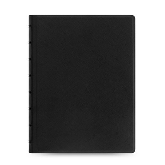 Imagem de BLOCO NOTAS FILOFAX SAFFIANO RECARREGÁVEL A5 PRETO (115032)
