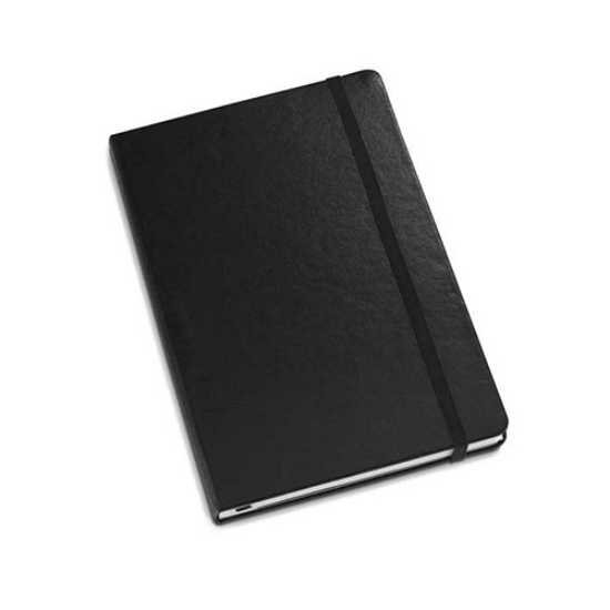 Imagem de BLOCO DE NOTAS CAPA DURA 97X145MM PRETO 93471.03