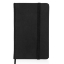 Imagem de BLOCO DE NOTAS CAPA DURA E ELÁSTICO 100FOLHAS 95X145MM PRETO