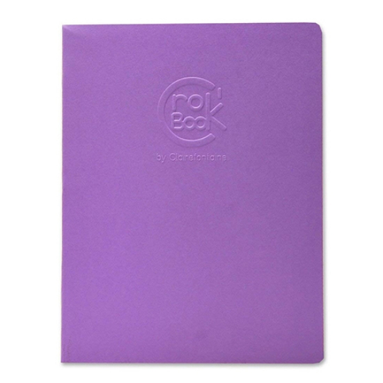 Imagem de BLOCO DE NOTAS CLAIREFONTAINE CROK BOOK A5 24FOLHAS 90G LISO