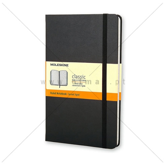 Imagem de BLOCO DE NOTAS MOLESKINE CLASSICO 9X14CM PAUTADO