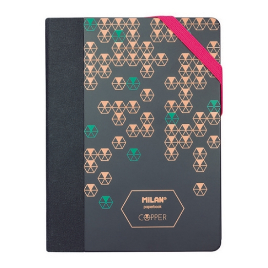 Imagem de BLOCO NOTAS MILAN COPPER PAPERBOOK 14X10CM (57064CP)