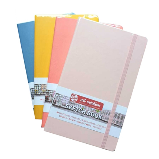 Imagem de BLOCO NOTAS TALENS SKETCHBOOK PASTEL 13X21CM SORTIDO (9314021M)