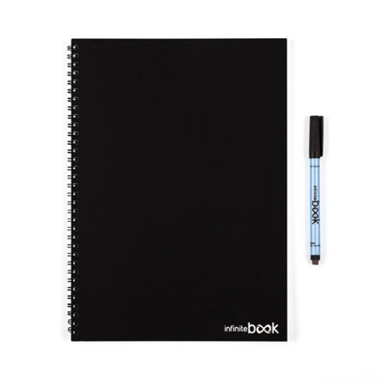 Picture of KIT CADERNO INFINITEBOOK CLASSIC A4 PRETO 20FOLHAS LISO