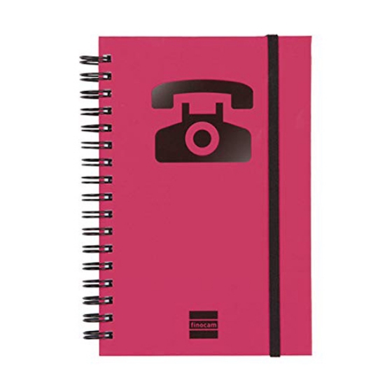 Imagem de LISTA TELEFONICA FINOCAM 10X15CM M141 MAGENTA (8510598)