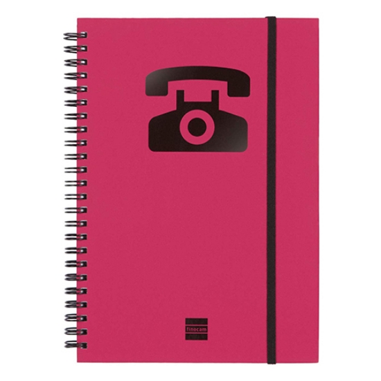 Imagem de LISTA TELEFONICA FINOCAM A5 M142 MAGENTA (8510698)