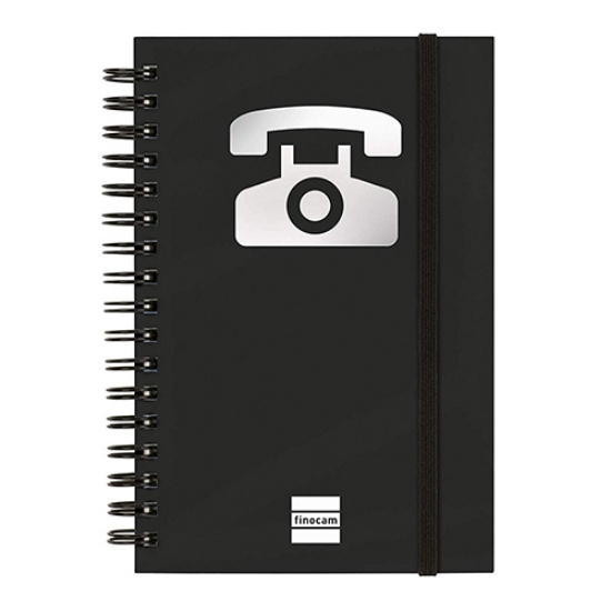 Imagem de LISTA TELEFONICA FINOCAM 10X15CM M141 PRETA (8510560)