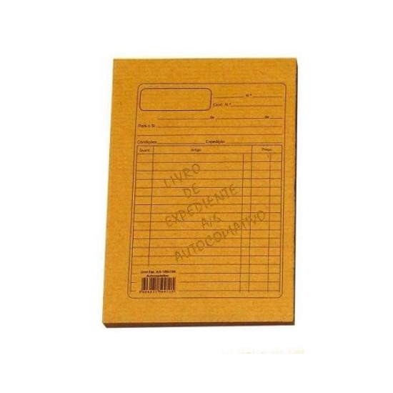 Imagem de LIVRO EXPEDIENTE A6 100FOLHAS 100X100 AUTOCOPIATIVO (50911)