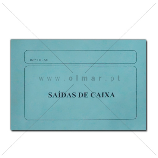 Imagem de LIVRO SAIDAS DE CAIXA A6 100F C/COPIA 100X100 (50916)