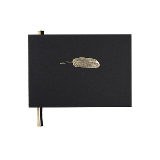 Imagem de LIVRO DIÁRIO PAPETTE BOOX A5 50F COLADO PRETO PLUMA