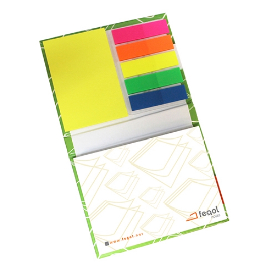 Imagem de BLOCO DE NOTAS ADERENTES FEGOL NOTES ORGANIZER 1612