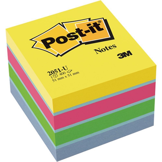 Imagem de CUBO BLOCO DE NOTAS ADERENTES POST-IT 51X51 2051-U (400FLS)