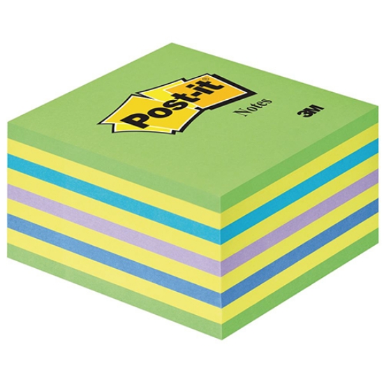 Imagem de CUBO BLOCO DE NOTAS ADERENTES POST-IT 76X76 2028NB VERDE NEON 450FOLHAS