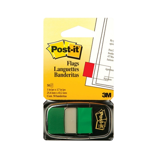 Picture of INDEX ADERENTE POST-IT 680-3 1"PLG. VERDE