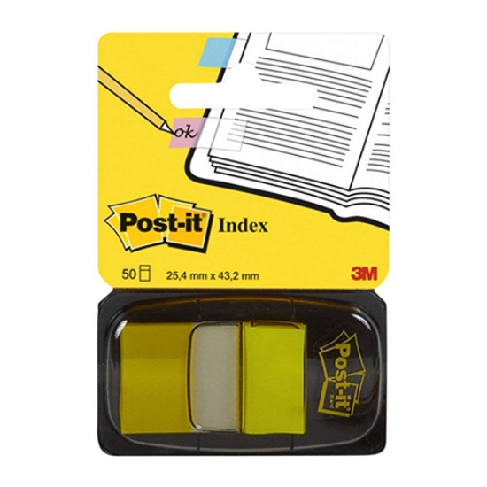 Imagem de INDEX ADERENTE POST-IT 680-5 1"POLEGADA AMARELO