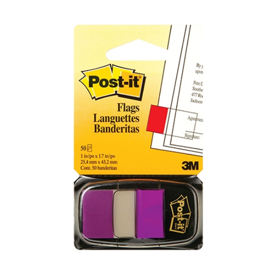 Imagem de INDEX ADERENTE POST-IT 680-8 1"PLG. VIOLETA