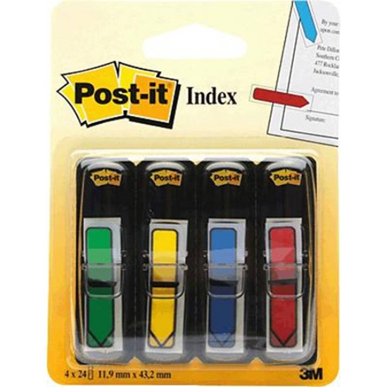 Imagem de INDEX ADERENTE POST-IT 684-ARR3/ARR4 "SETAS" (BLISTER 4 X 24F)