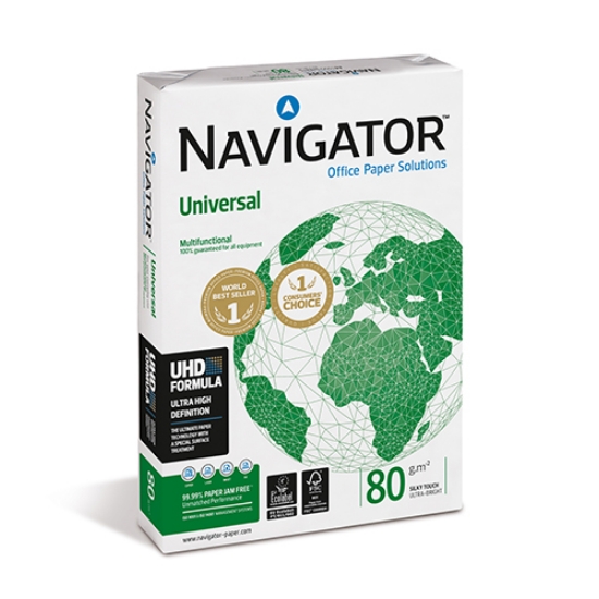 Imagem de RESMA PAPEL FOTOCÓPIA A4 80GR NAVIGATOR BRANCO