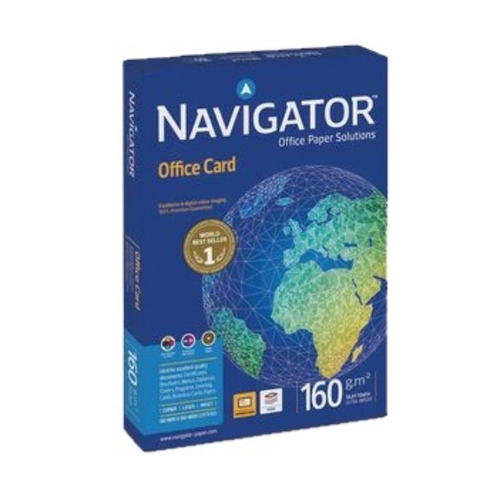 Imagem de EMB.250F PAPEL FOTOCÓPIA A4 160GR NAVIGATOR OFFICE CARD BRANCO