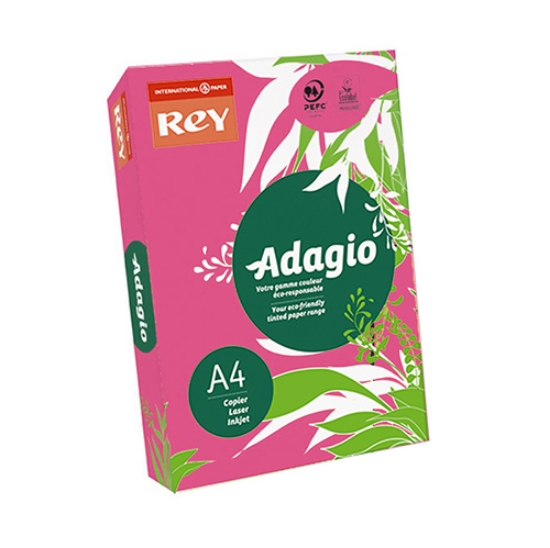 Picture of RESMA PAPEL COLORIDO A4 80GR ADAGIO INTENSO FUCSIA (23)
