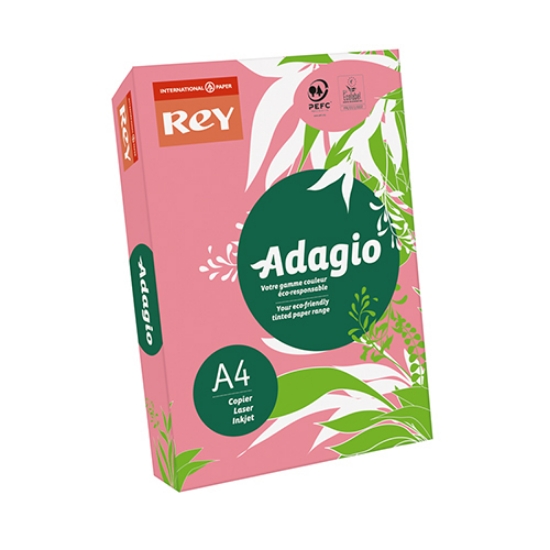 Imagem de RESMA PAPEL COLORIDO A4 80GR ADAGIO NÉON ROSA (13)