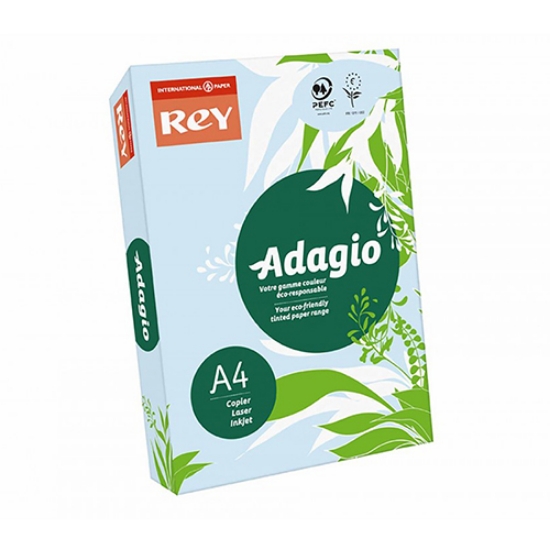 Imagem de RESMA PAPEL COLORIDO A4 80GR ADAGIO PASTEL AZUL CELESTE (48)