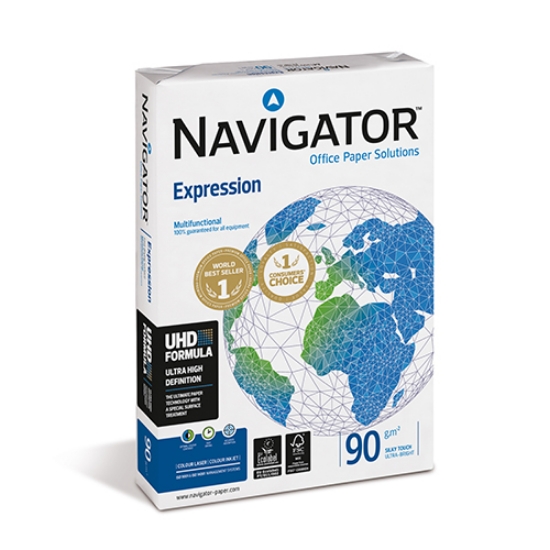 Imagem de RESMA PAPEL FOTOCÓPIA A4 90GR NAVIGATOR BRANCO