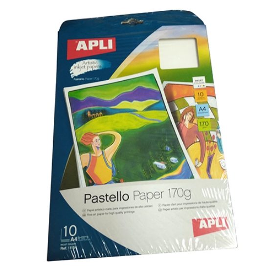 Picture of PAPEL APLI TEXTURADO PASTEL MATE A4 170GR INKJET 11154 (PACK 10 FOLHAS)