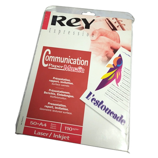 Picture of PAPEL RELEVO A4 110GR REY LASER & INKJET (PACK 50 FOLHAS)