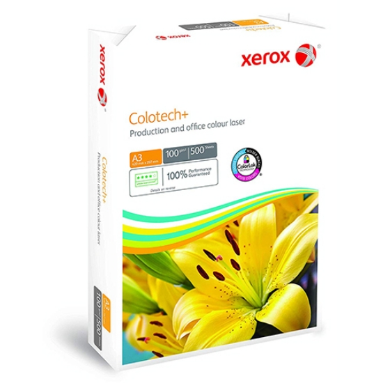 Imagem de PAPEL XEROX COLOTECH +A3 100GR 3R99006 (RESMA 500 FOLHAS)