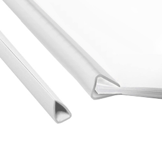 Imagem de BAGUETE DE PLASTICO A4 10MM BRANCA