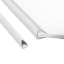 Imagem de BAGUETE DE PLASTICO A4 10MM BRANCA