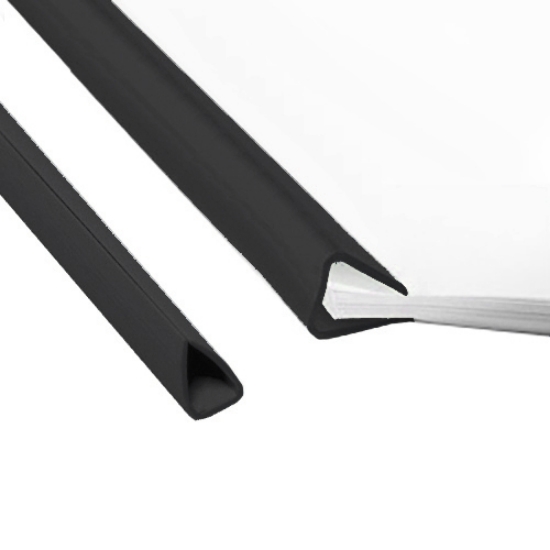 Picture of BAGUETE DE PLASTICO A4 10MM PRETA