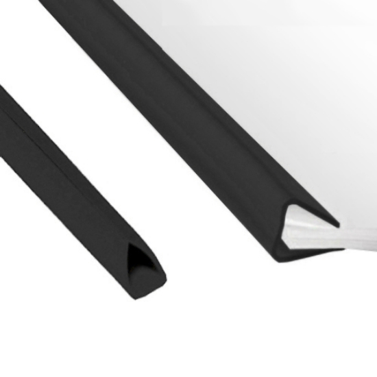 Picture of BAGUETE DE PLASTICO A4 15MM PRETA