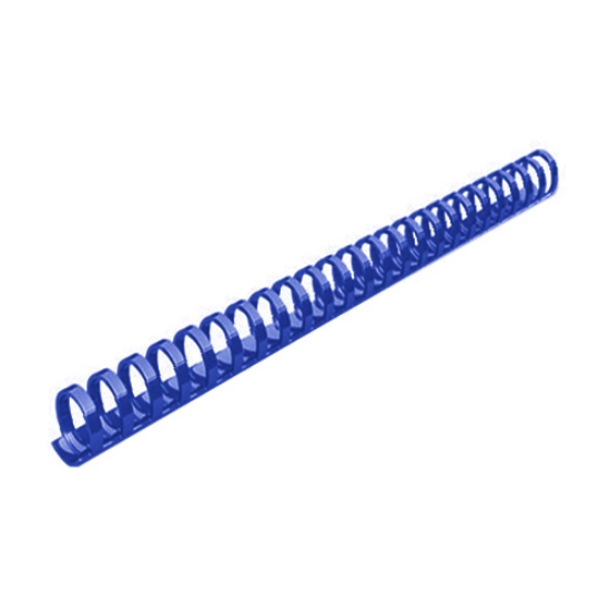 Imagem de ARG. ESPIRAL PLASTICO 25MM AZUL