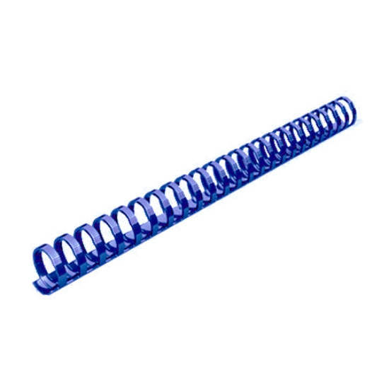 Imagem de ARG. ESPIRAL PLÁSTICO 28MM AZUL