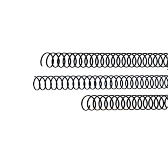 Imagem de ARGOLA ESPIRAL METAL 5.1 22MM PRETA FELLOWES 5110901