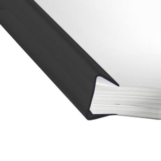 Imagem de BAGUETE DE PLASTICO A4 9MM DURABLE PRETA REF.2909-01