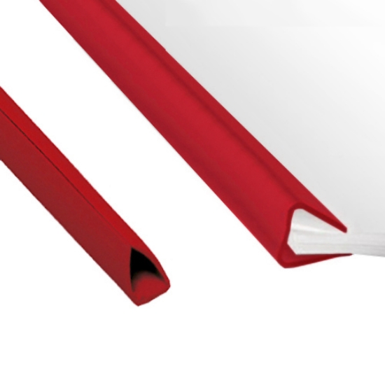 Imagem de BAGUETE DE PLASTICO A4 15MM VERMELHA