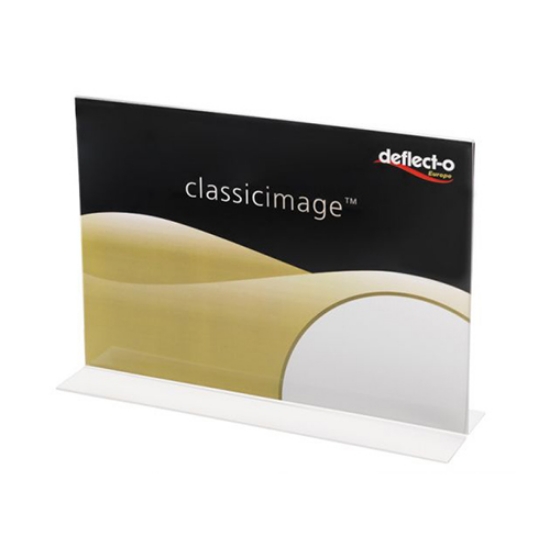 Picture of PORTA-FOLHETOS DE BALCAO A3 EM "T" 2F HORIZ. DE48011TP CS