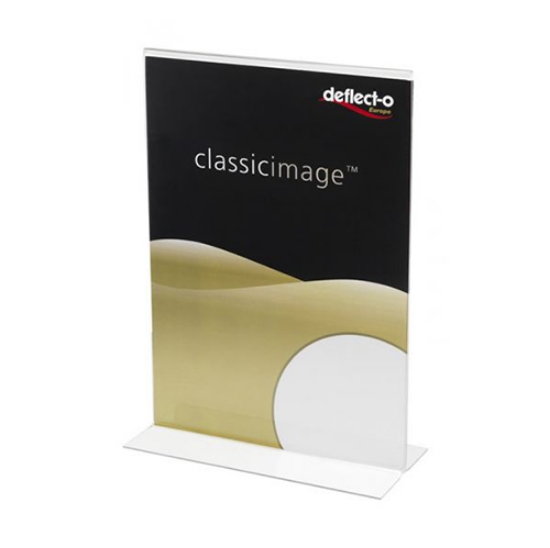 Picture of PORTA-FOLHETOS DE BALCAO A5 EM "T" 2F VERT. DE47901TP CS