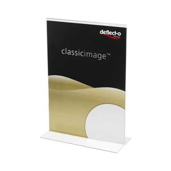 Imagem de PORTA-FOLHETOS DE BALCÃO A6 EM "T" 2FACES VERTICAL (DE684301TP CS)