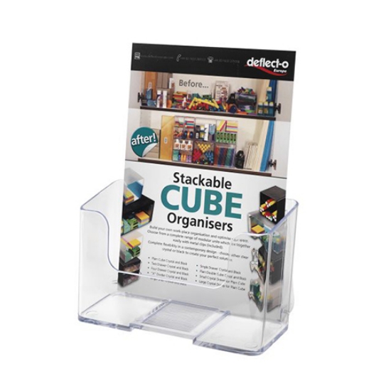 Imagem de PORTA-FOLHETOS DEFLECT-O A5 EM "U" VERTICAL DE74901 TP CS