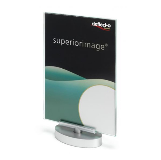 Imagem de PORTA-FOLHETOS GIRATORIO A4 2F VERT. DE691101 TP CS