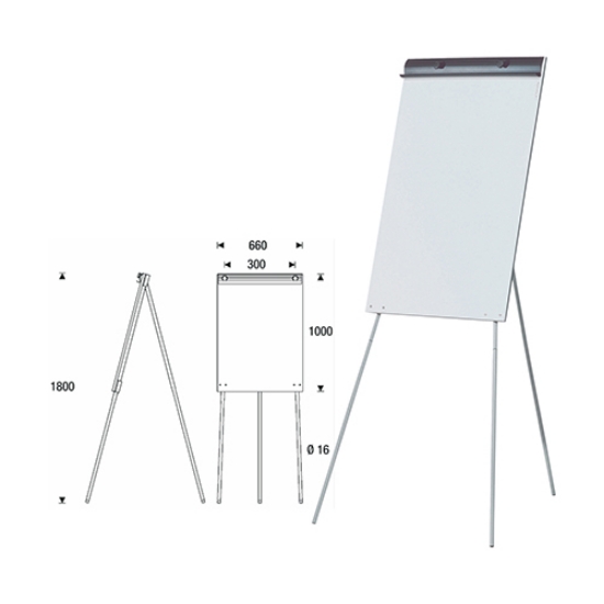 Imagem de QUADRO CONFERENCIA ROCADA RD-600 180CM NAO MAGNETICO