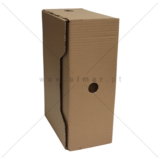 Imagem de CAIXA ARQUIVO DEFINITIVO SEM IMPRESSÃO DESMONTÁVEL L140 REF.2500 KRAFT